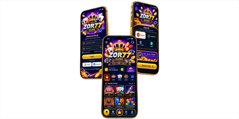 Z0R77 Game Android home screen